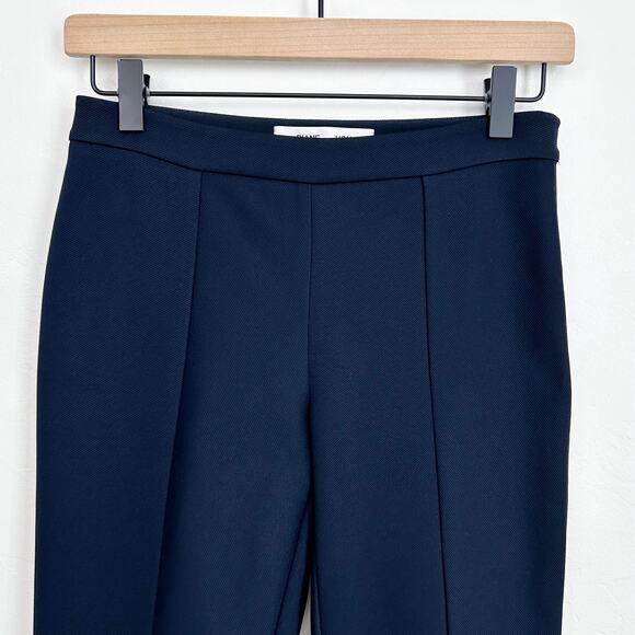 Diane Von Furstenberg Seamed Navy Skinny Pants - Picture 4 of 8
